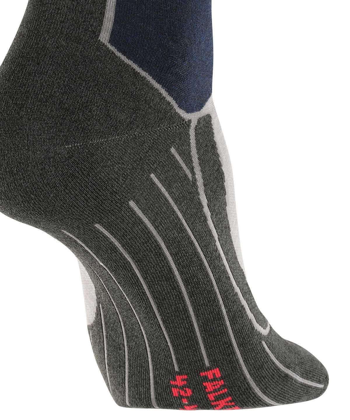 Skarpetki Falke SK6 Pro Skiing Knee-high Socks Męskie Szare | NSLXBV-012