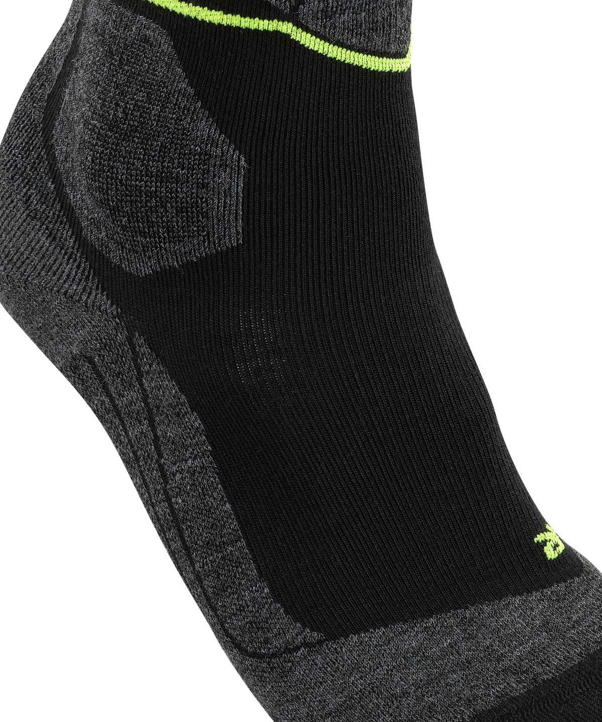 Skarpetki Falke SK Compression Wool Skiing Knee-high Socks Męskie Czarne | UKDAQX-467