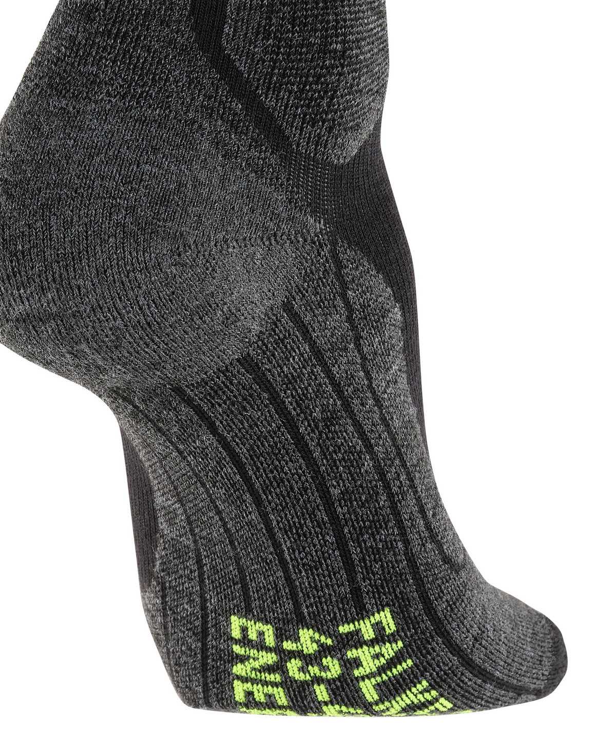 Skarpetki Falke SK Compression Wool Skiing Knee-high Socks Męskie Czarne | UKDAQX-467