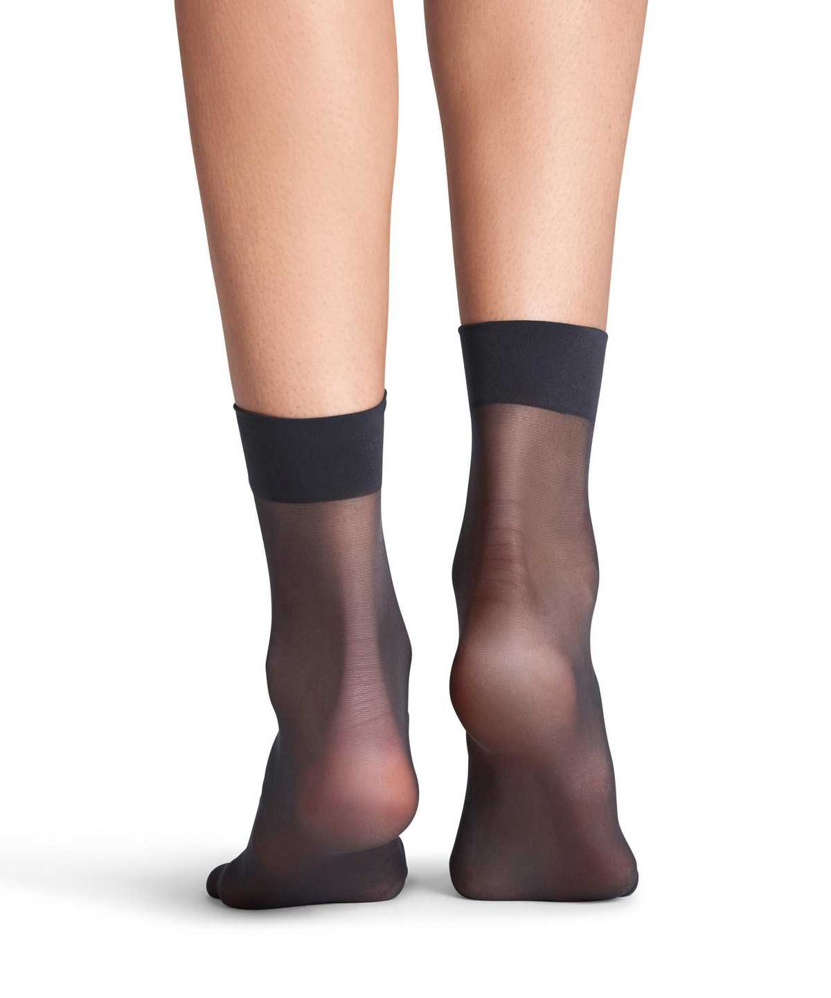 Skarpetki Falke Seidenglatt 15 DEN Ankle socks Damskie Szare | ZTEOMY-193