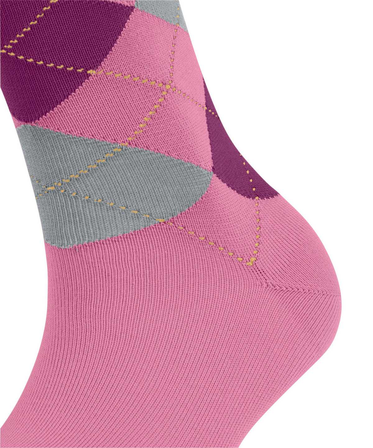 Skarpetki Falke Sensitive Argyle Socks Damskie Czerwone | SYCNIU-453