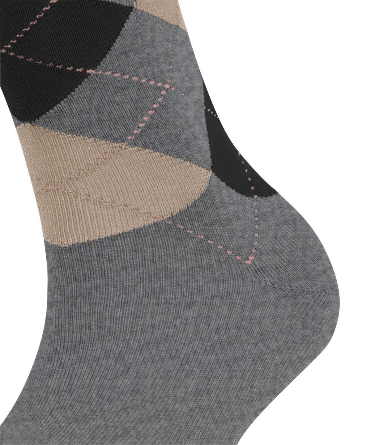 Skarpetki Falke Sensitive Argyle Socks Damskie Szare | KZJMEI-489