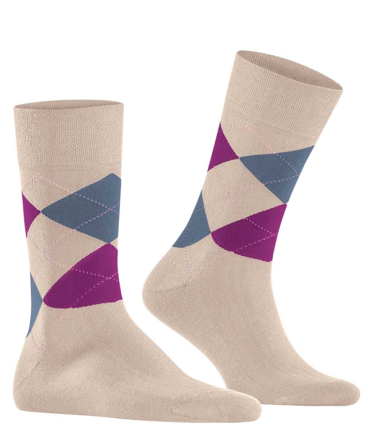 Skarpetki Falke Sensitive Argyle Socks Męskie Brązowe | FVWLBO-617