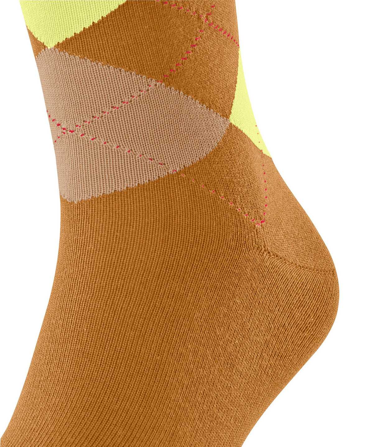 Skarpetki Falke Sensitive Argyle Socks Męskie Pomarańczowe | XVZYSW-586