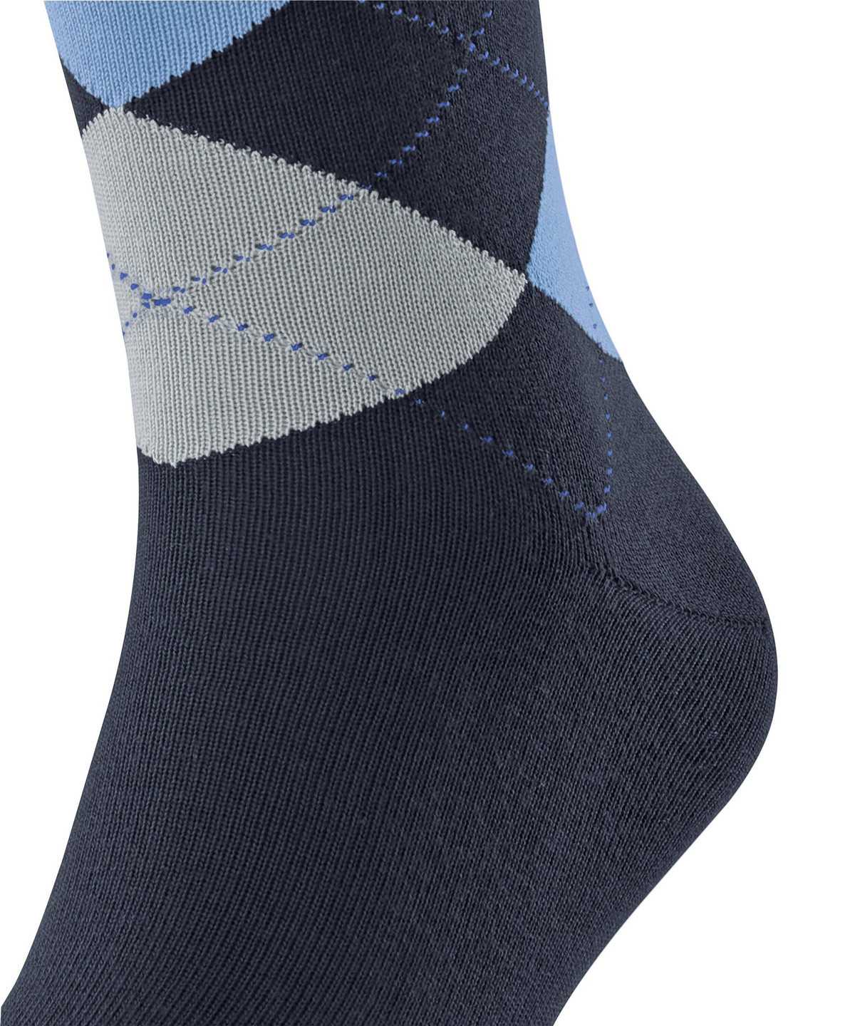 Skarpetki Falke Sensitive Argyle Socks Męskie Niebieskie | BIWDQC-920