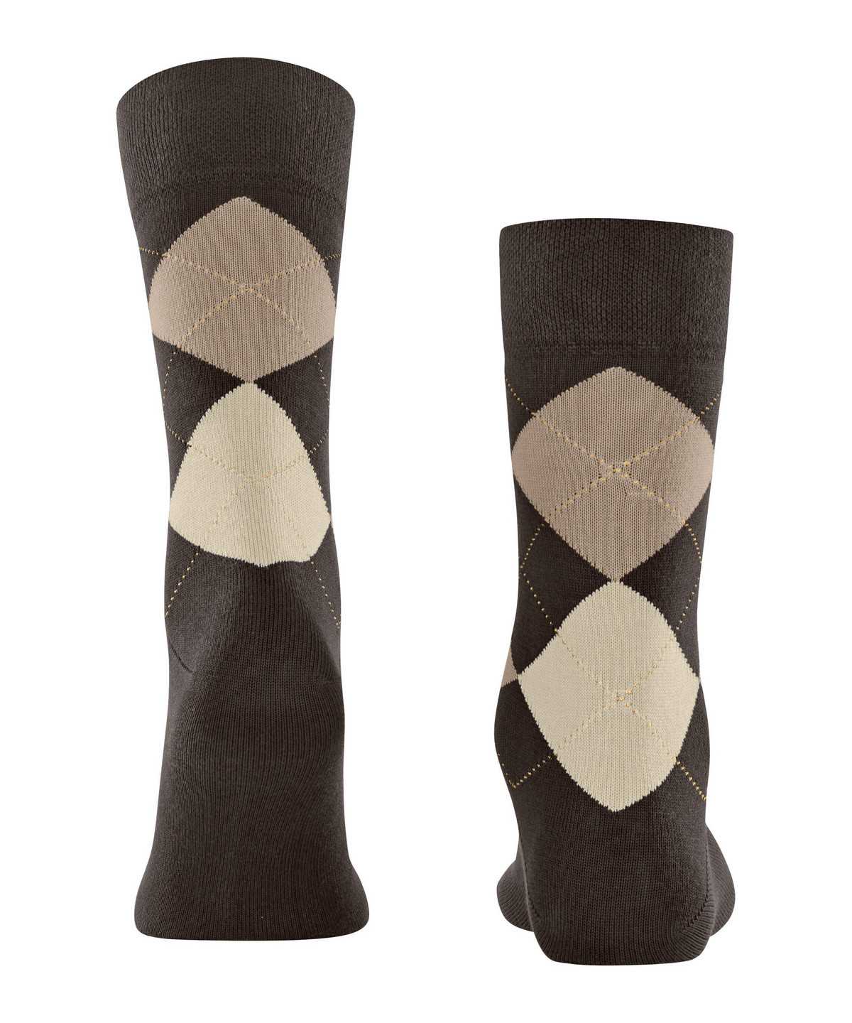 Skarpetki Falke Sensitive Argyle Socks Męskie Brązowe | KIEABQ-634