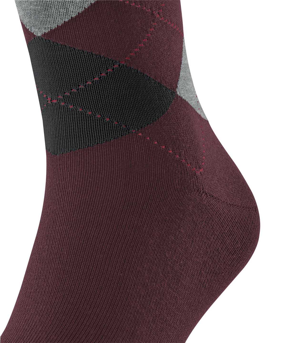 Skarpetki Falke Sensitive Argyle Socks Męskie Czerwone | UZCIYO-904