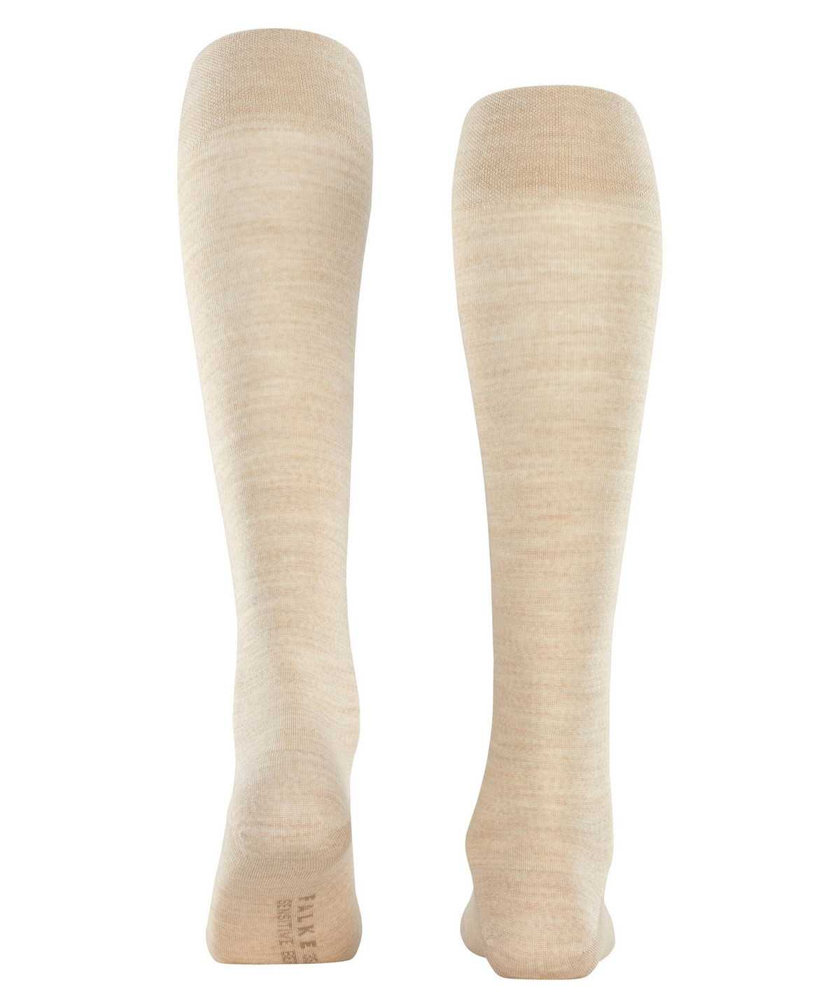 Skarpetki Falke Sensitive Berlin Knee-high Socks Damskie Beżowe | YRQVLM-160