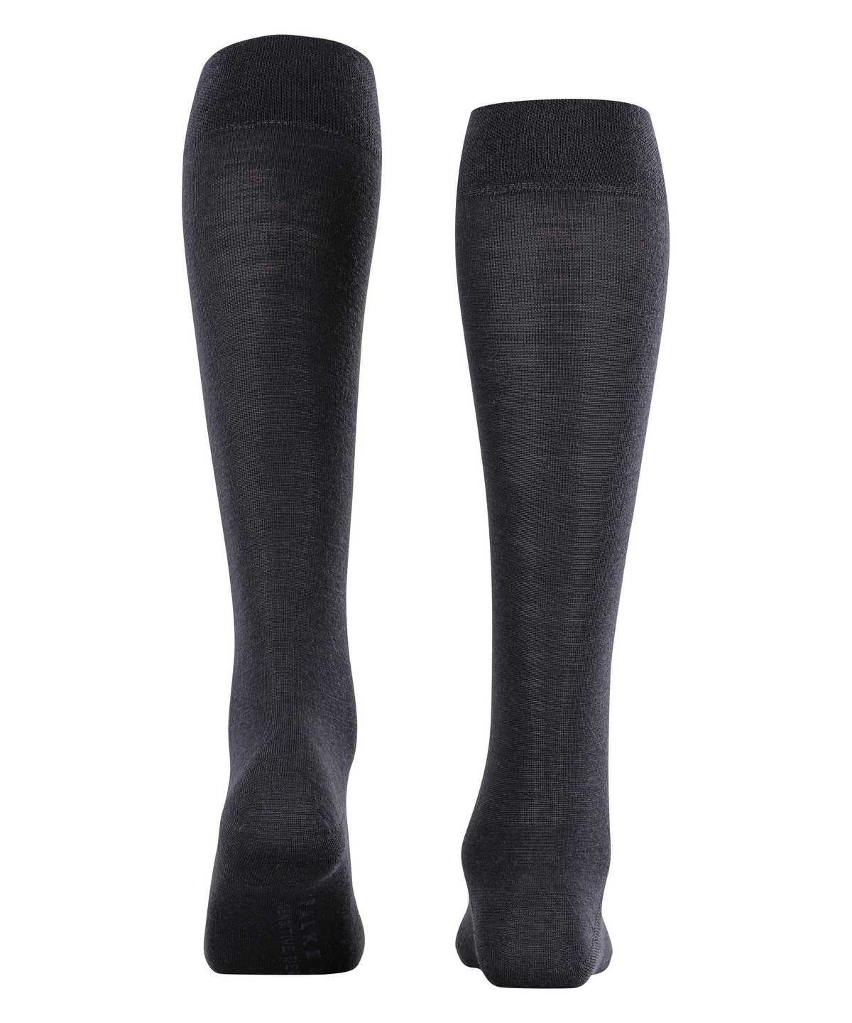 Skarpetki Falke Sensitive Berlin Knee-high Socks Damskie Niebieskie | SUNCJI-576