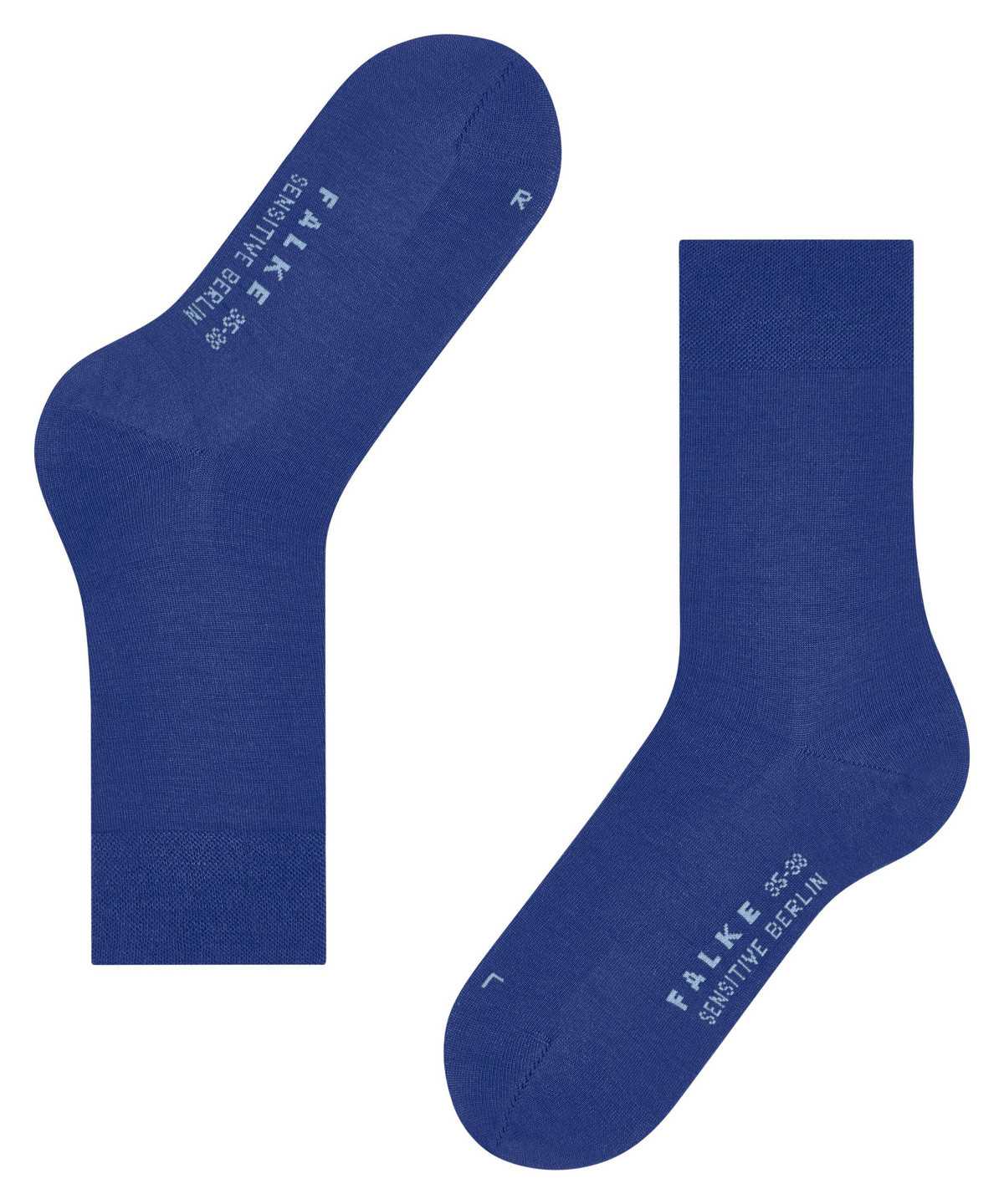 Skarpetki Falke Sensitive Berlin Socks Damskie Niebieskie | KUQXCA-107