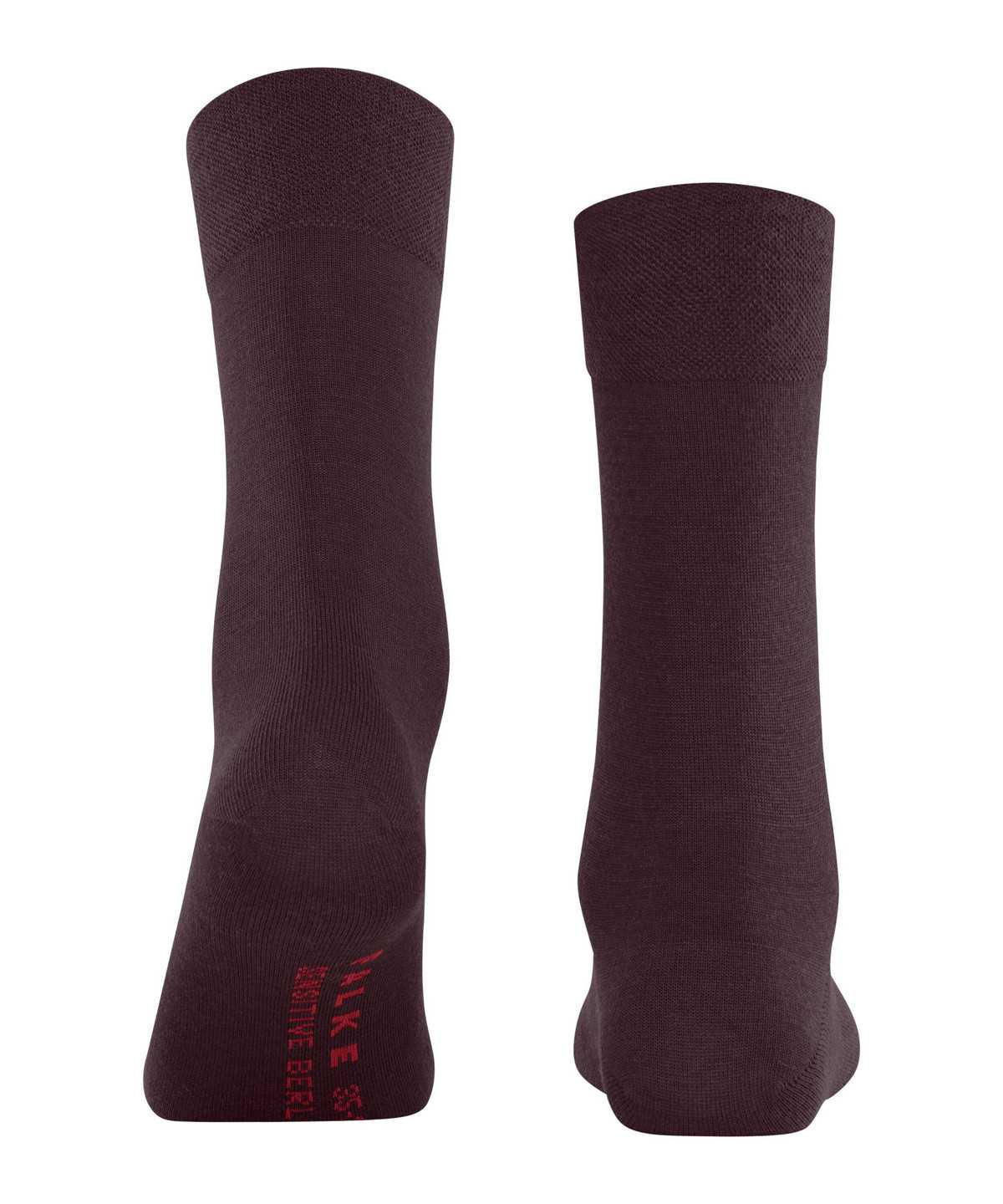 Skarpetki Falke Sensitive Berlin Socks Damskie Czerwone | YNZXBM-726