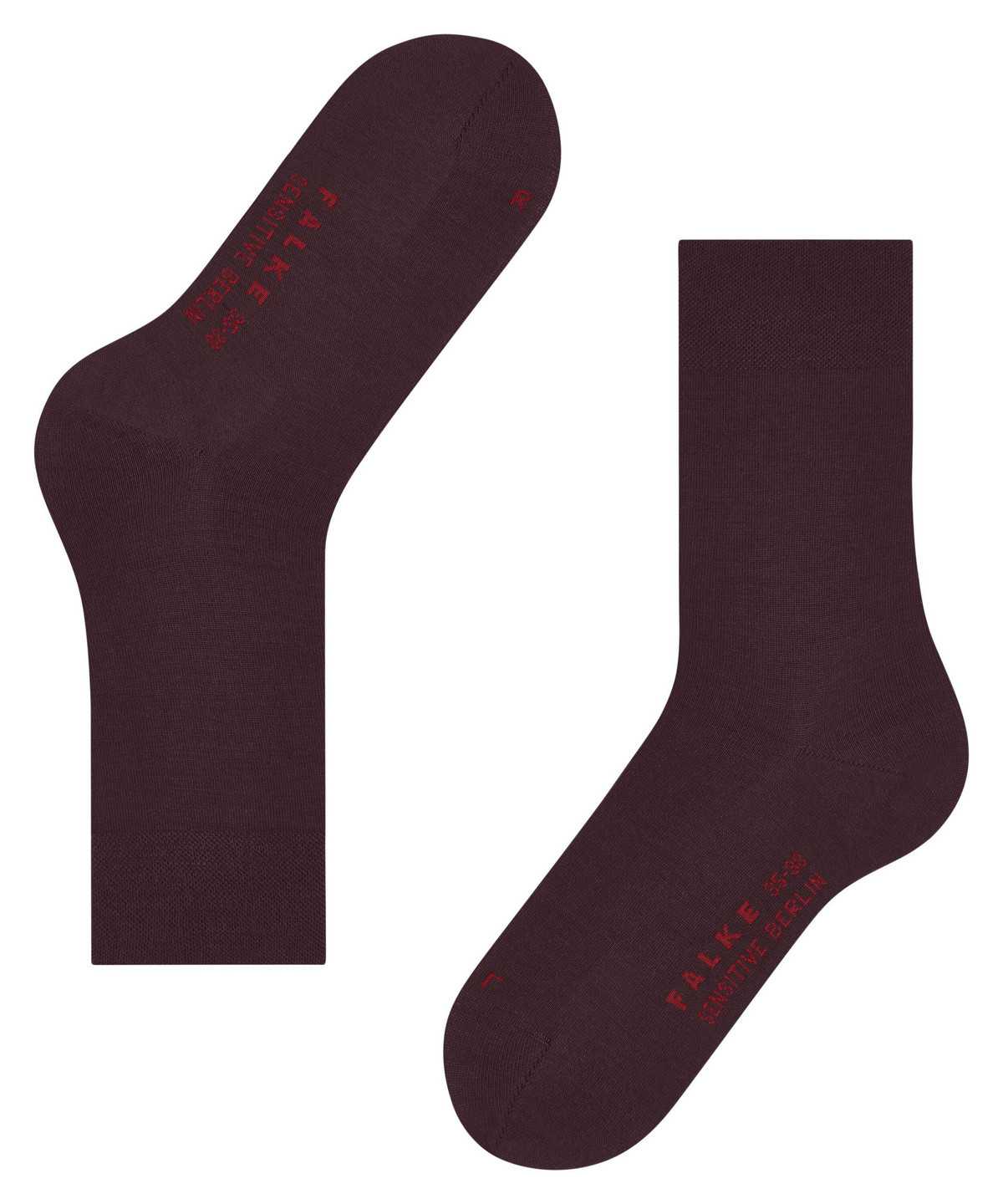 Skarpetki Falke Sensitive Berlin Socks Damskie Czerwone | YNZXBM-726