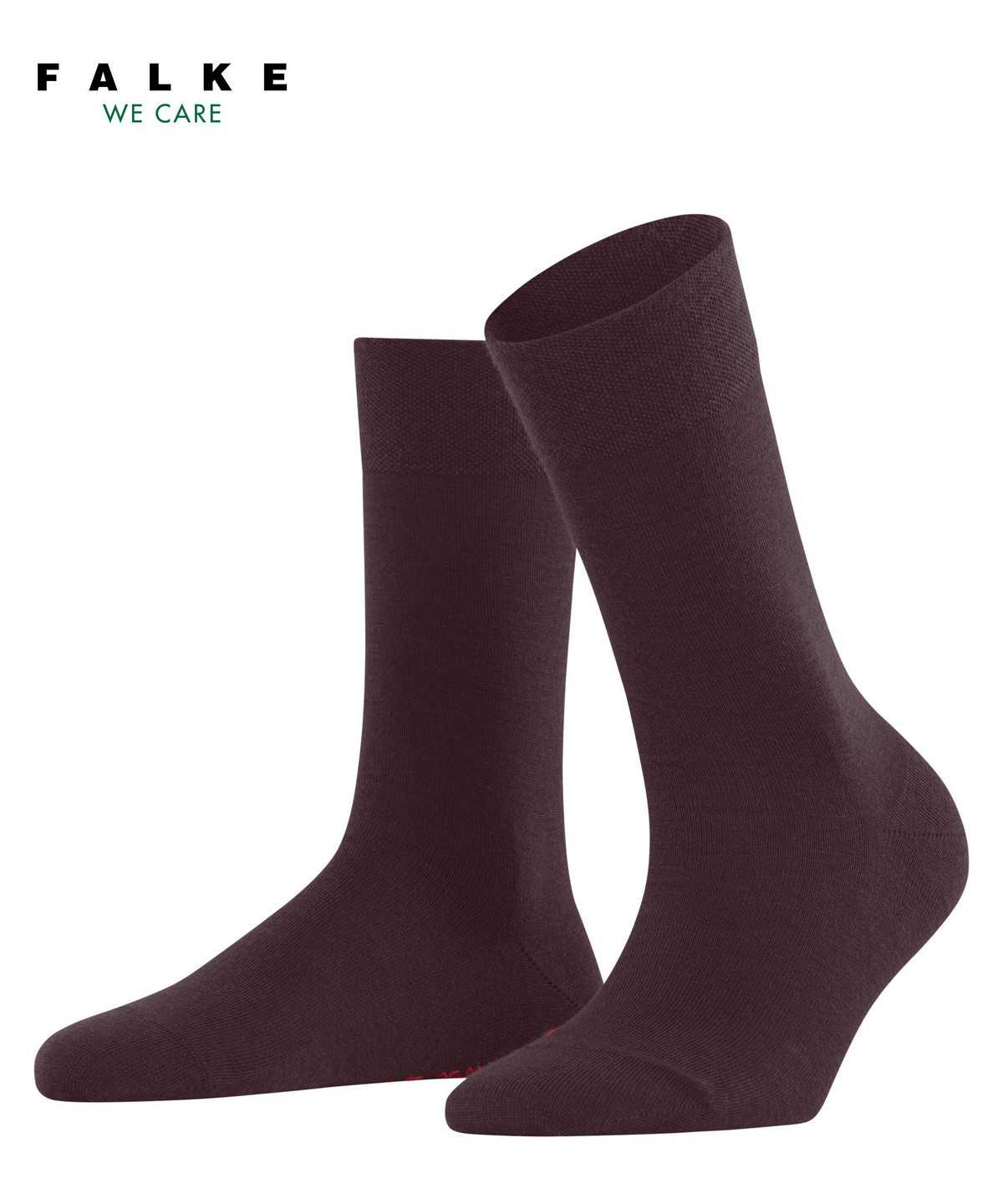 Skarpetki Falke Sensitive Berlin Socks Damskie Czerwone | YNZXBM-726