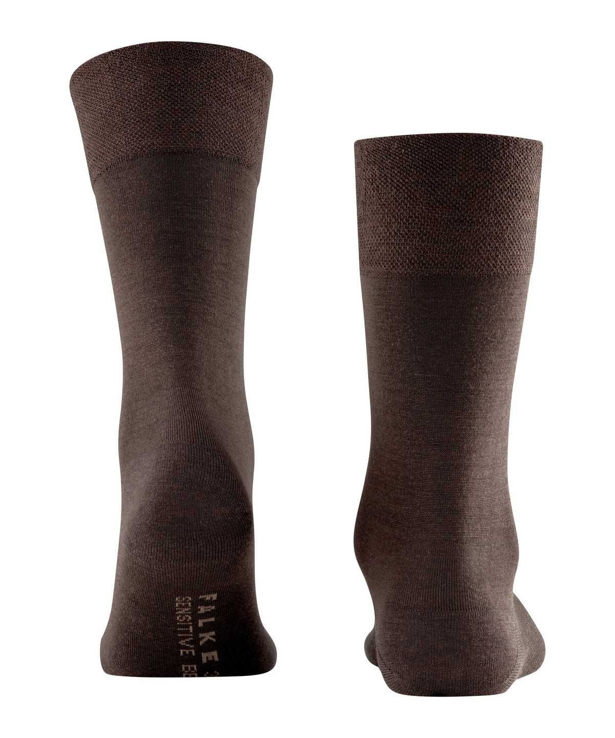 Skarpetki Falke Sensitive Berlin Socks Męskie Brązowe | SXLHDA-518