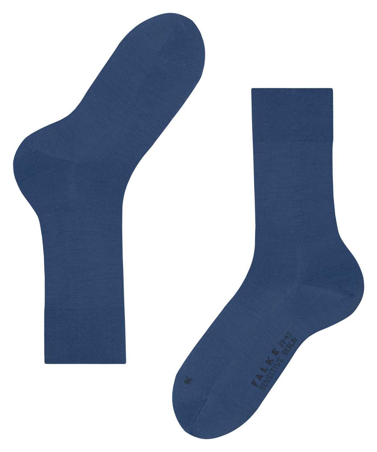 Skarpetki Falke Sensitive Berlin Socks Męskie Niebieskie | VYJSBD-708