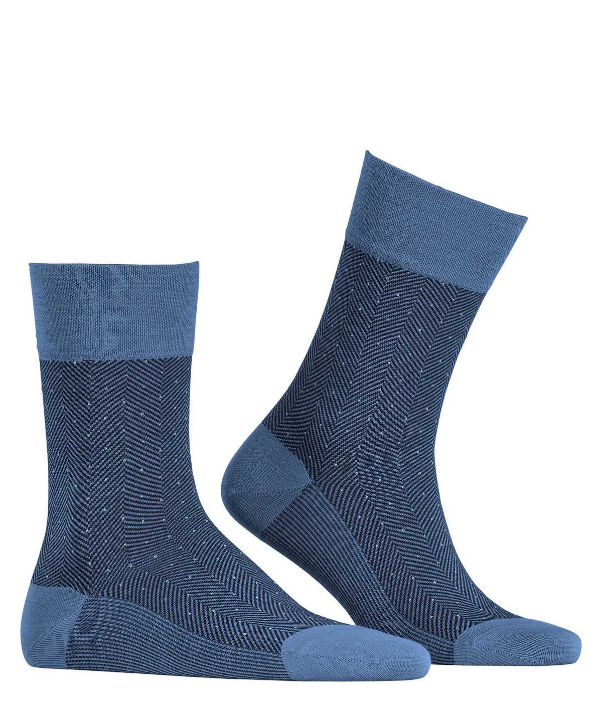 Skarpetki Falke Sensitive Herringbone Socks Męskie Brązowe | MVYHSK-359