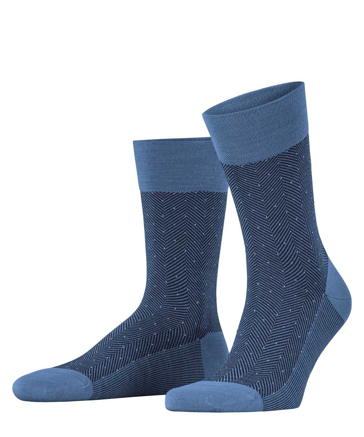 Skarpetki Falke Sensitive Herringbone Socks Męskie Brązowe | MVYHSK-359