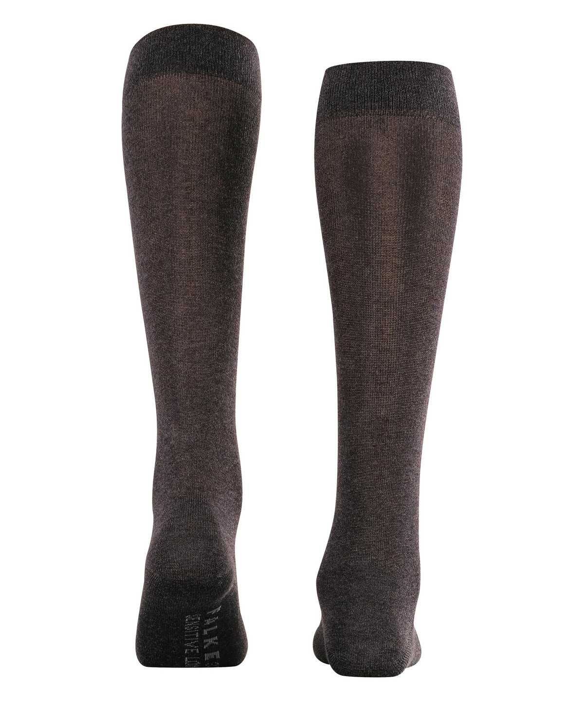 Skarpetki Falke Sensitive London Knee-high Socks Damskie Szare | EZBXWD-407