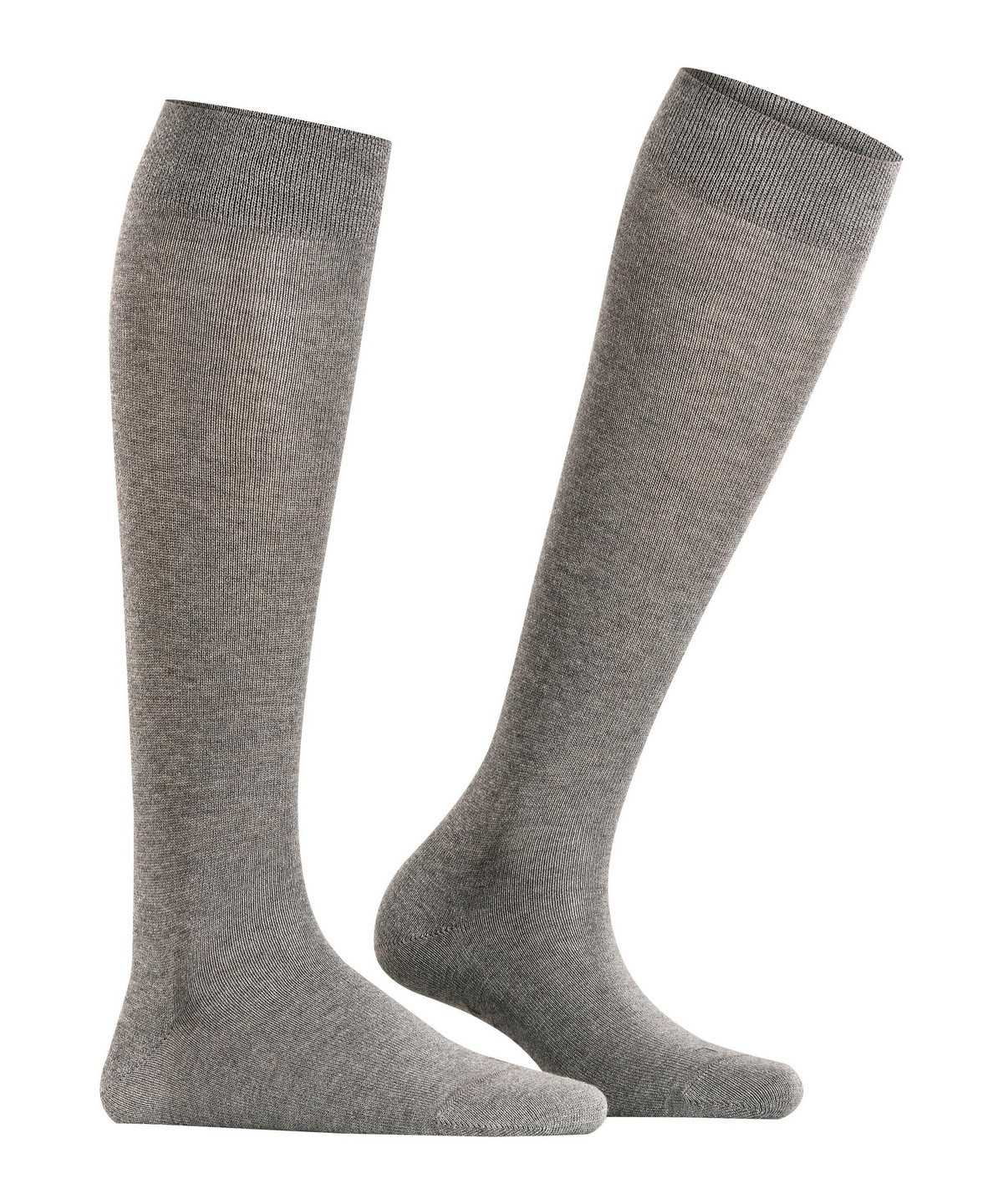 Skarpetki Falke Sensitive London Knee-high Socks Damskie Szare | MNIHPK-148