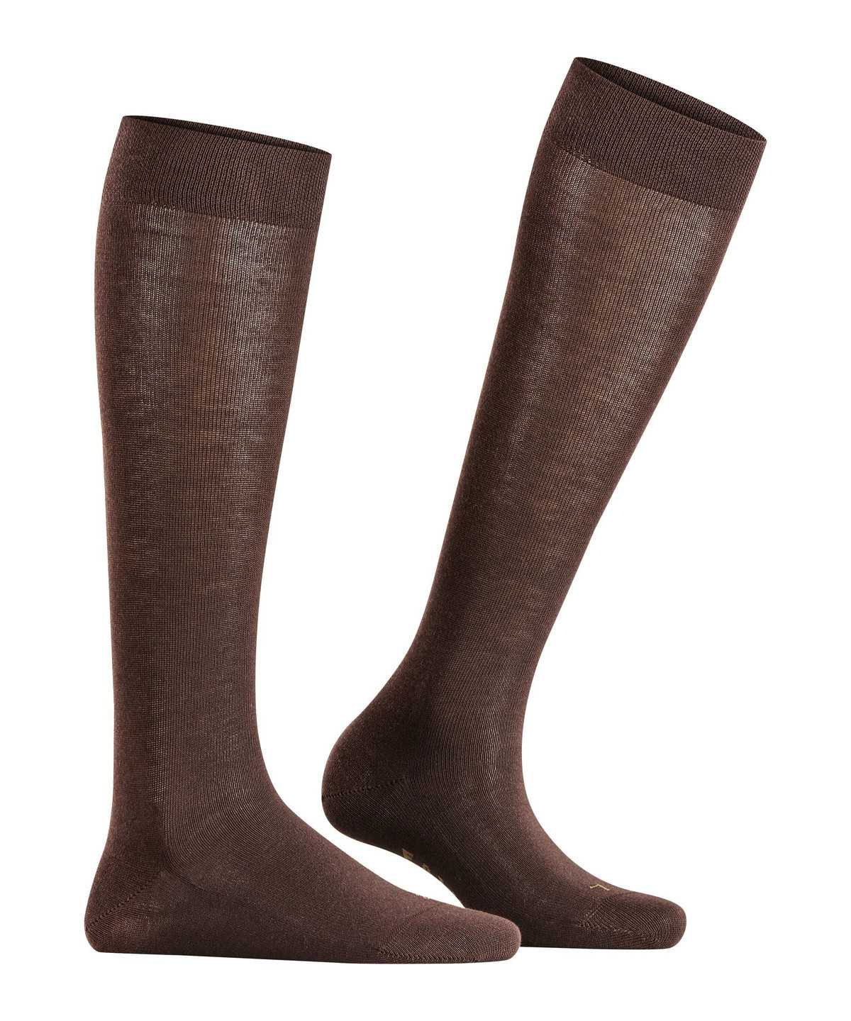 Skarpetki Falke Sensitive London Knee-high Socks Damskie Brązowe | ONMYEJ-930