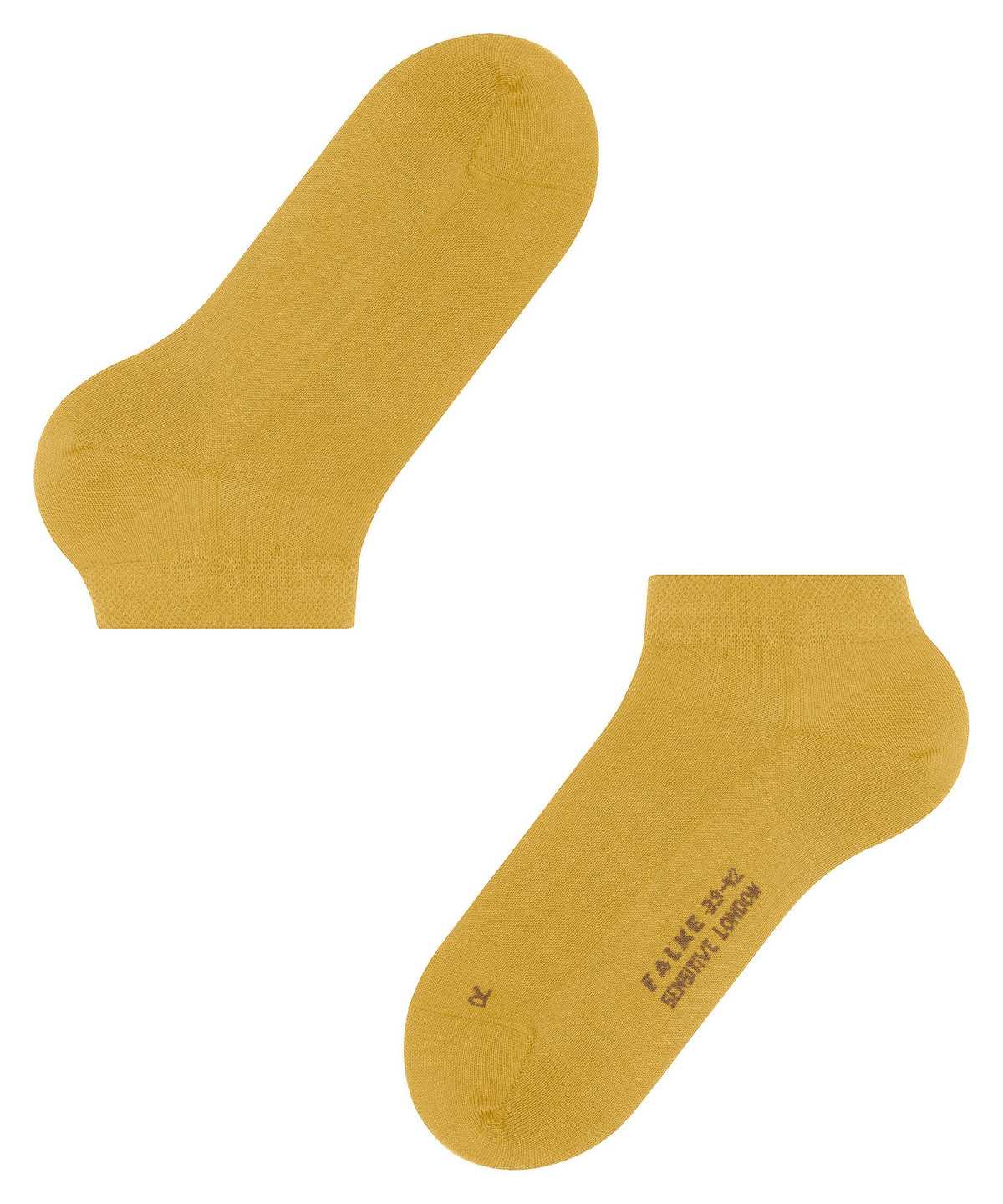 Skarpetki Falke Sensitive London Sneaker socks Męskie Żółte | GSCDYW-738