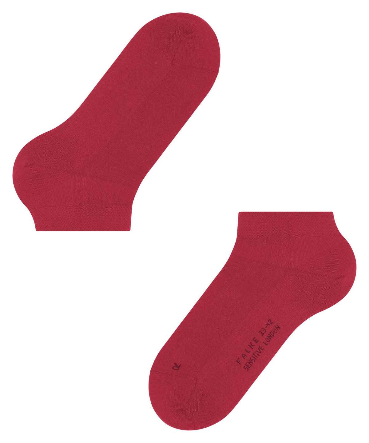 Skarpetki Falke Sensitive London Sneaker socks Męskie Czerwone | ZHMGWN-491