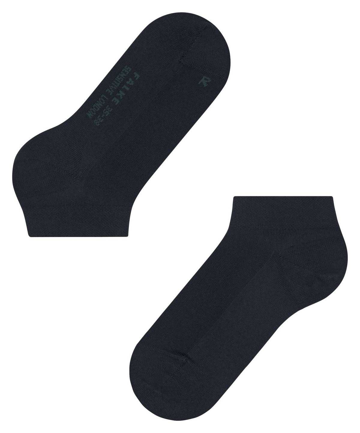 Skarpetki Falke Sensitive London Sneaker socks Damskie Niebieskie | FMVQPB-952