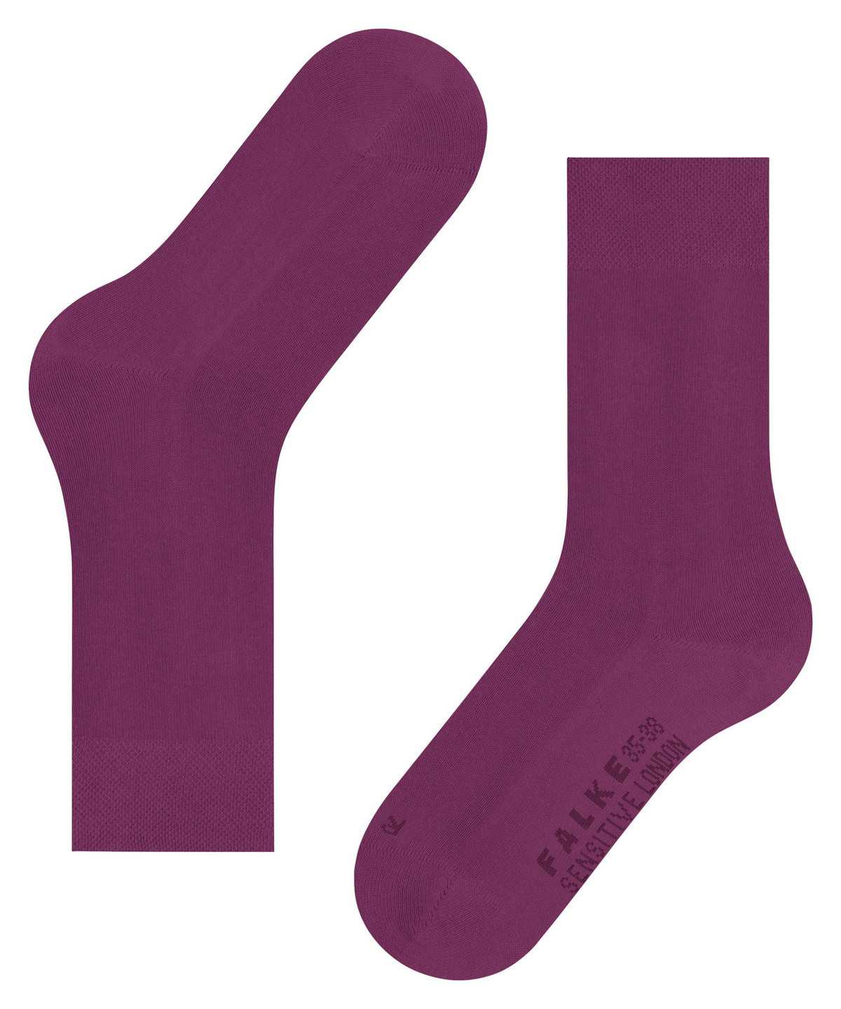 Skarpetki Falke Sensitive London Socks Damskie Fioletowe | PQRLIE-621