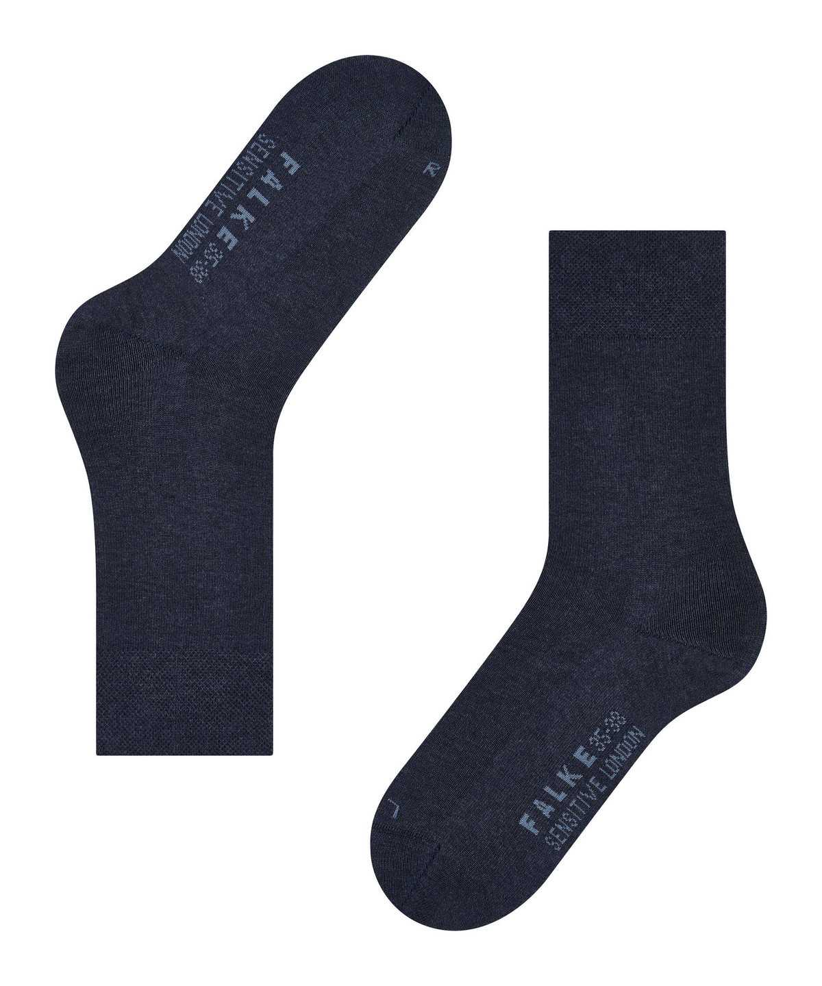 Skarpetki Falke Sensitive London Socks Damskie Niebieskie | UWQIVO-016