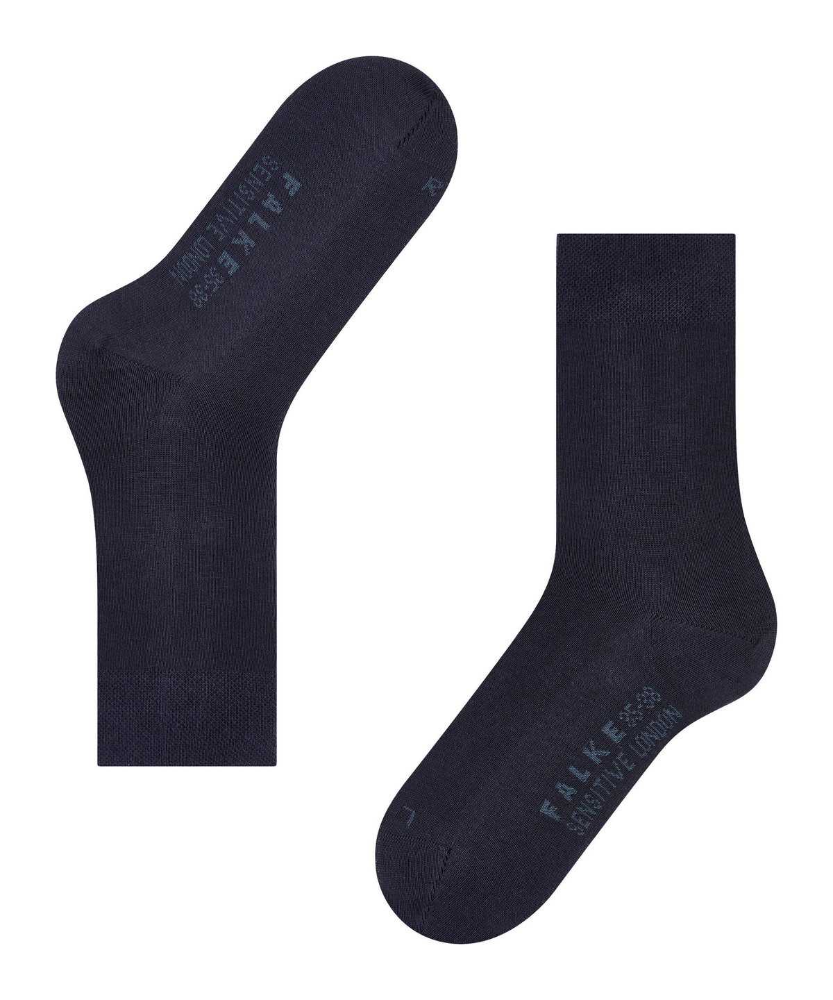 Skarpetki Falke Sensitive London Socks Damskie Niebieskie | OJEPVI-879