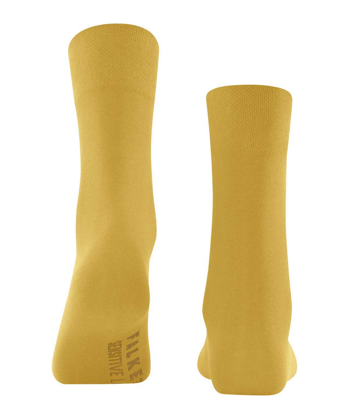 Skarpetki Falke Sensitive London Socks Damskie Żółte | FITOVX-145