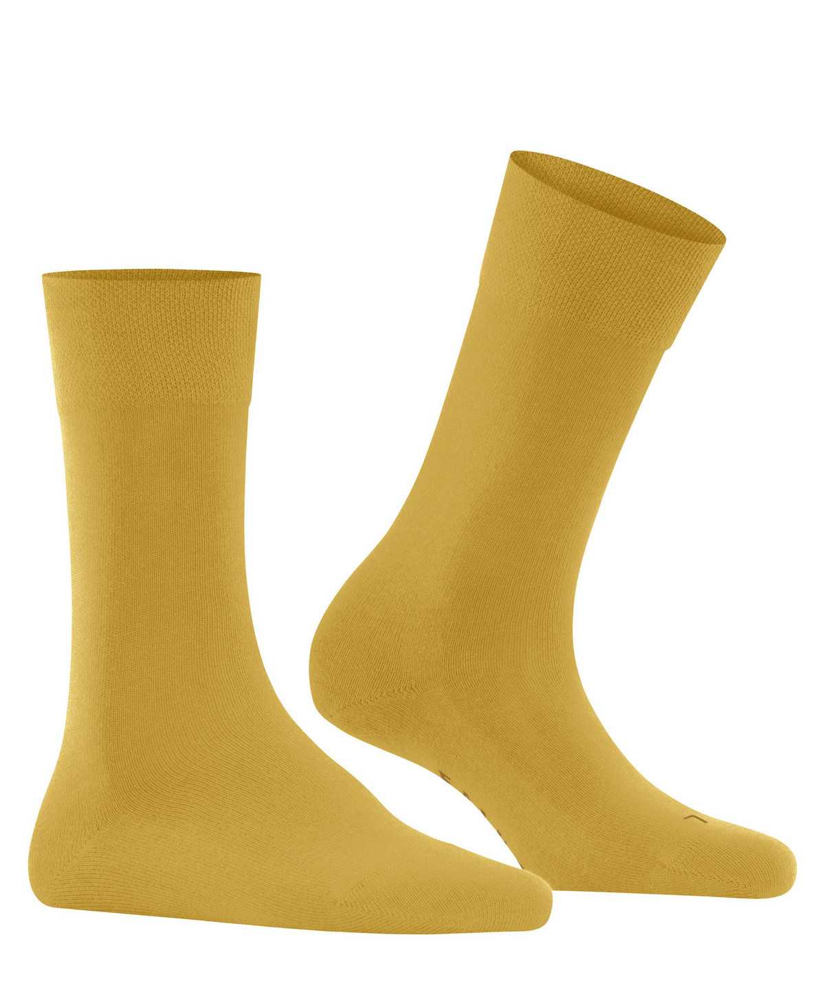 Skarpetki Falke Sensitive London Socks Damskie Żółte | FITOVX-145