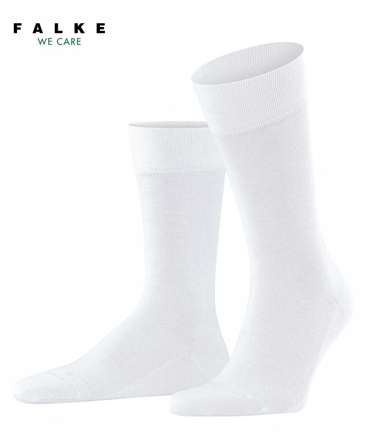 Skarpetki Falke Sensitive London Socks Męskie Białe | YTIBWN-092