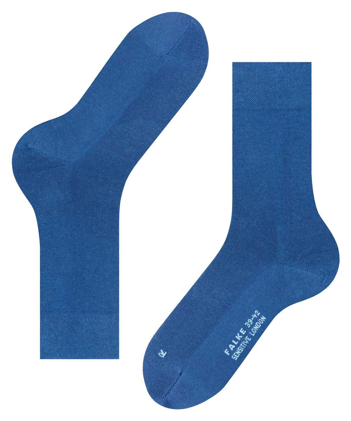 Skarpetki Falke Sensitive London Socks Męskie Niebieskie | AFRELZ-756