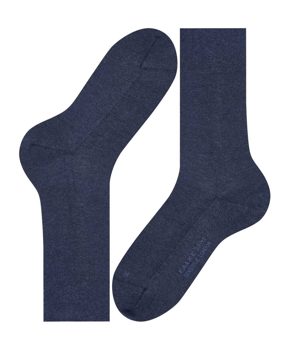 Skarpetki Falke Sensitive London Socks Męskie Niebieskie | YJECLW-536