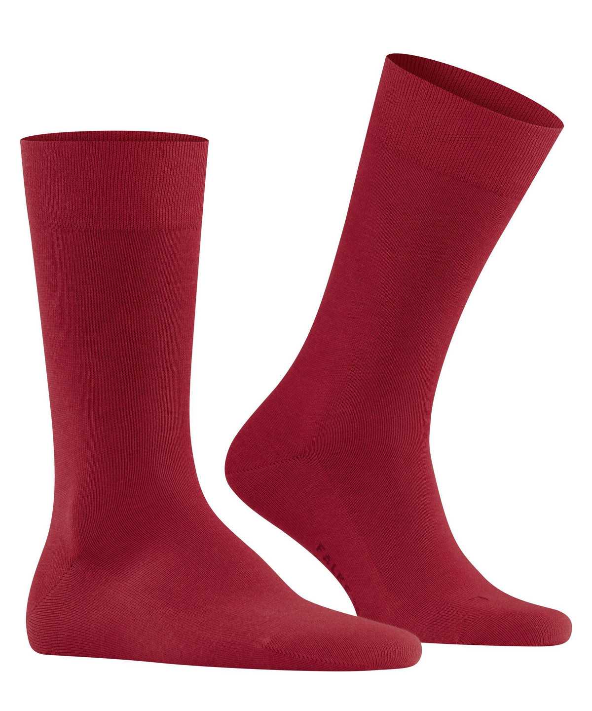 Skarpetki Falke Sensitive London Socks Męskie Czerwone | LMUIFT-683