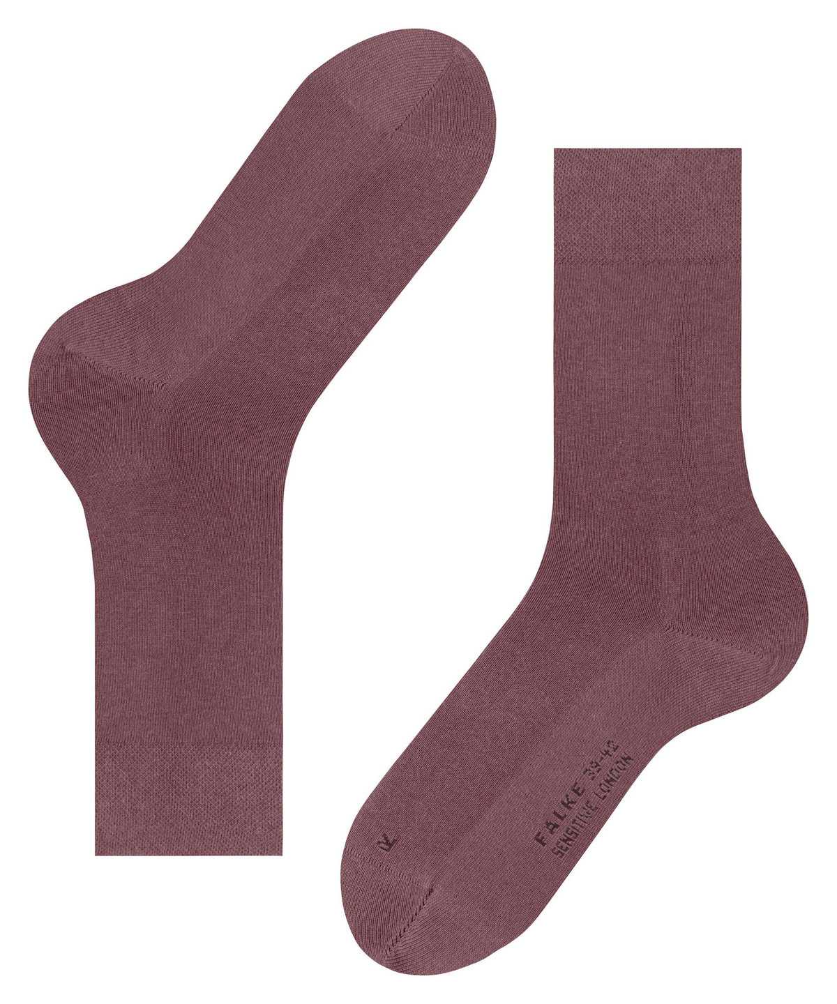 Skarpetki Falke Sensitive London Socks Męskie Czerwone | GHDLYC-652