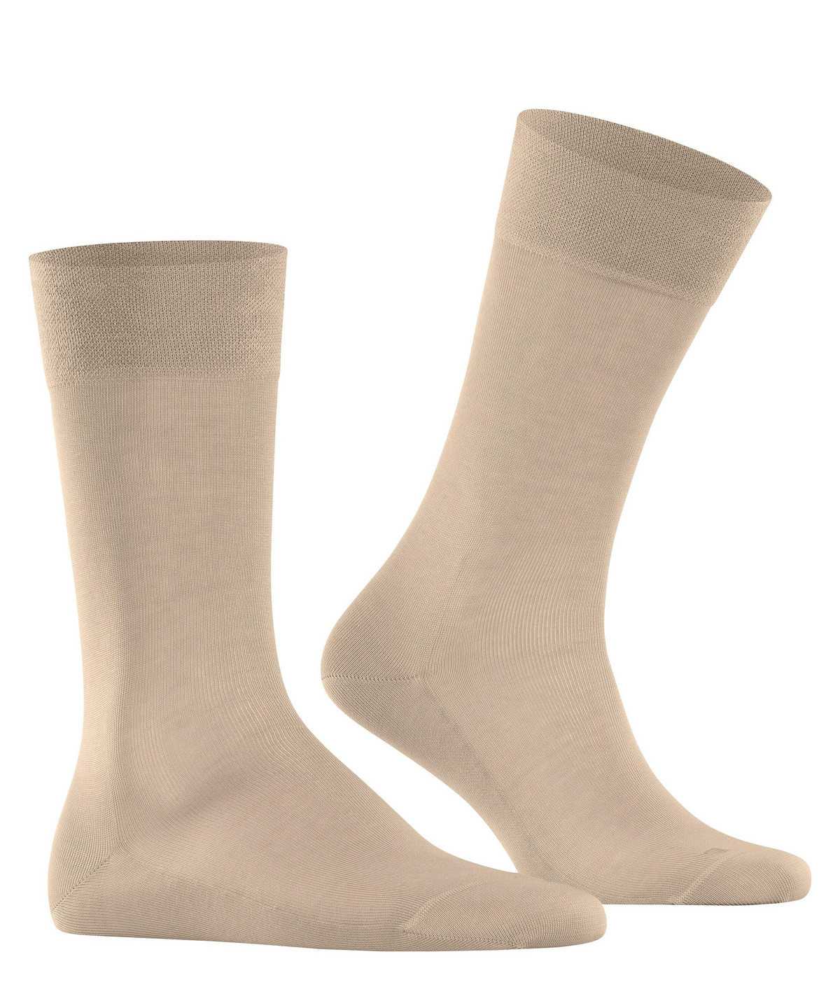 Skarpetki Falke Sensitive Malaga Socks Męskie Beżowe | UWLHOR-942