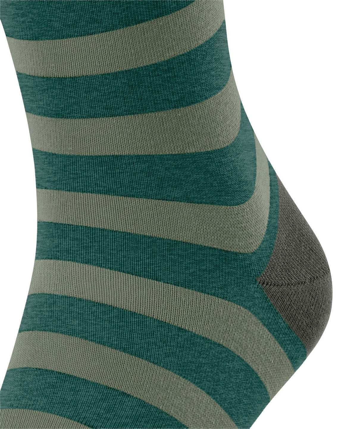 Skarpetki Falke Sensitive Mapped Line Socks Męskie Zielone | CPUYBJ-346