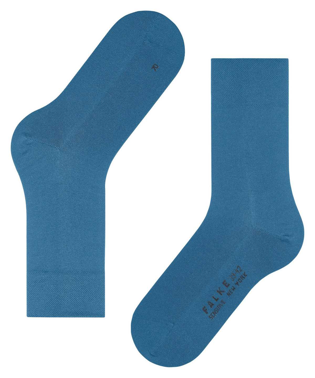 Skarpetki Falke Sensitive New York Socks Damskie Niebieskie | XSWBYH-698