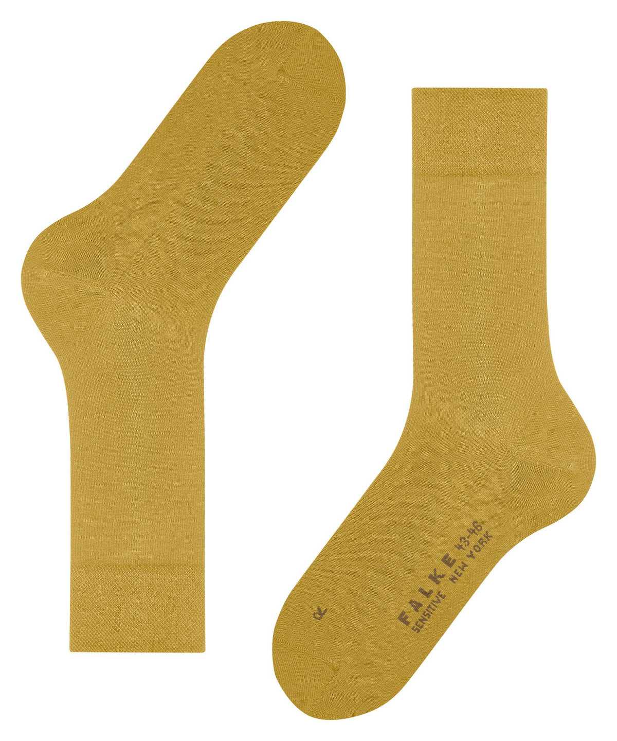 Skarpetki Falke Sensitive New York Socks Męskie Żółte | FHGQAT-720