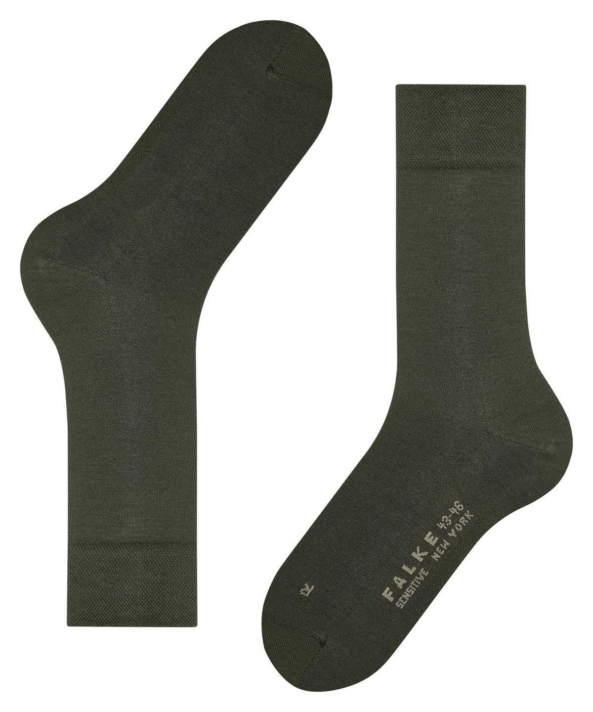 Skarpetki Falke Sensitive New York Socks Męskie Zielone | XGIYHZ-623