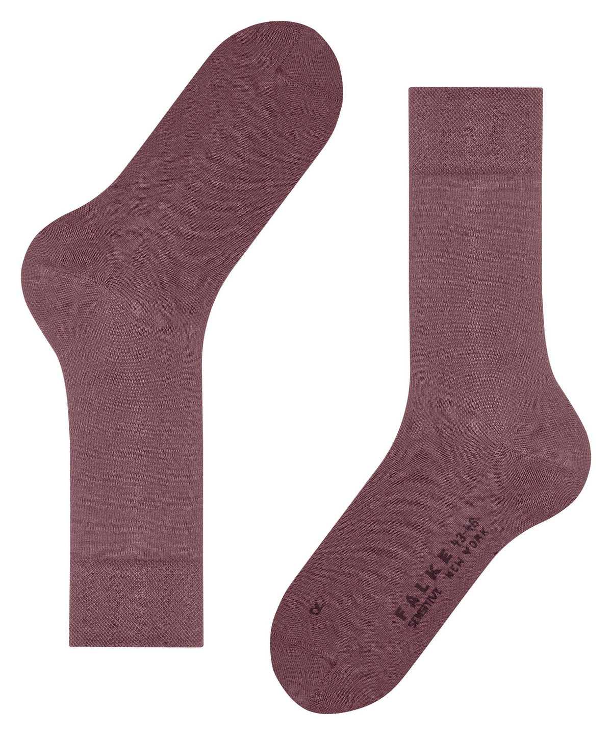 Skarpetki Falke Sensitive New York Socks Męskie Czerwone | MENUAQ-391