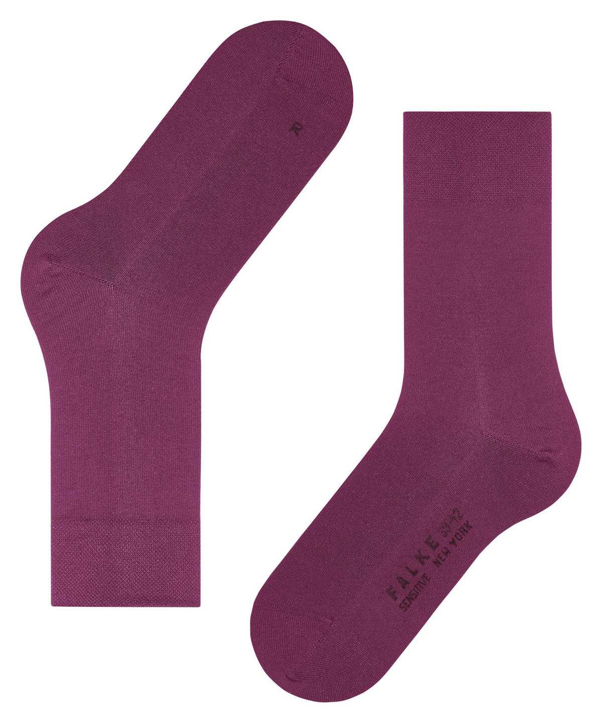 Skarpetki Falke Sensitive New York Socks Damskie Fioletowe | KOFMPJ-138