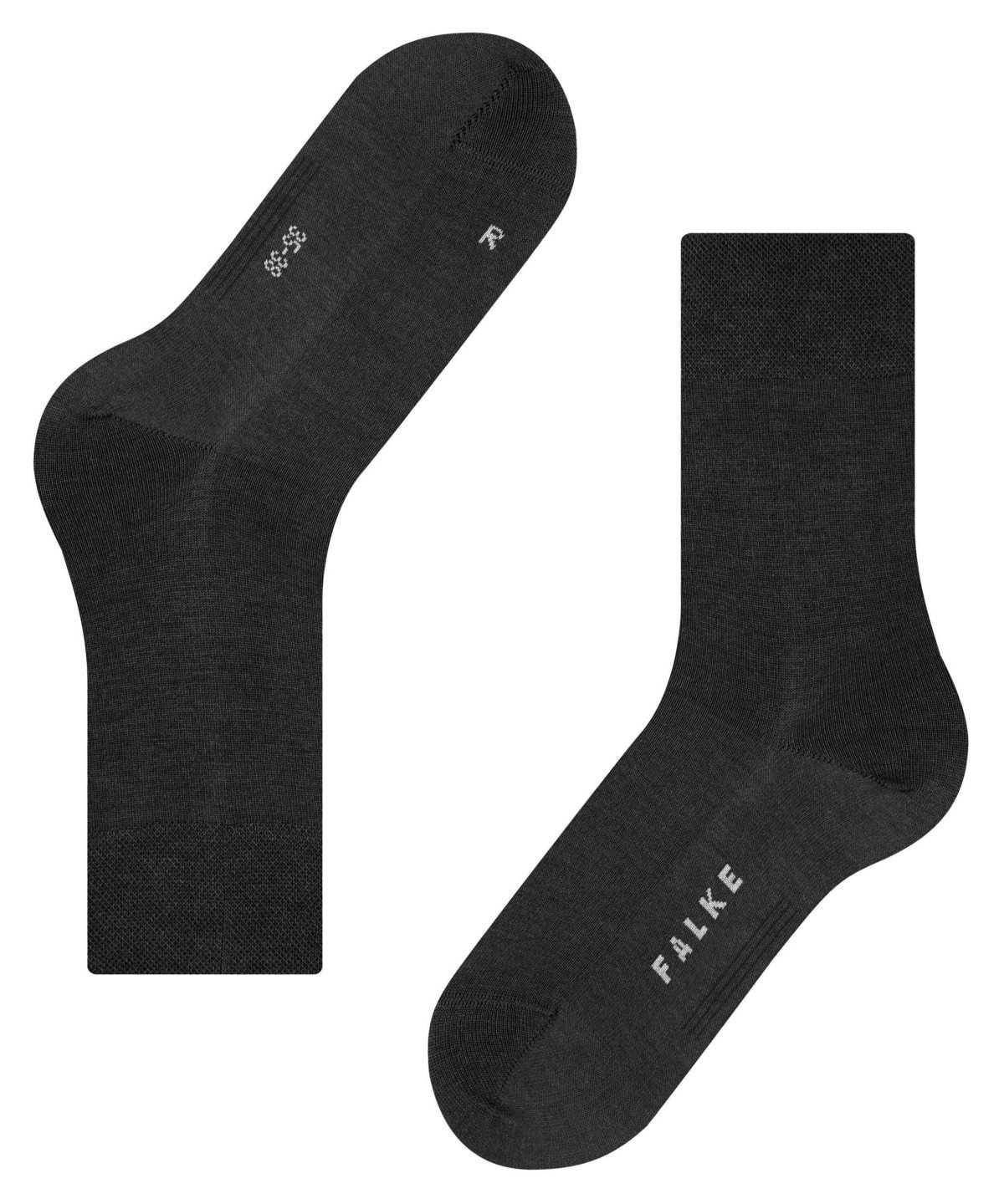 Skarpetki Falke Sensitive New York Socks Damskie Czarne | DKWJBL-249