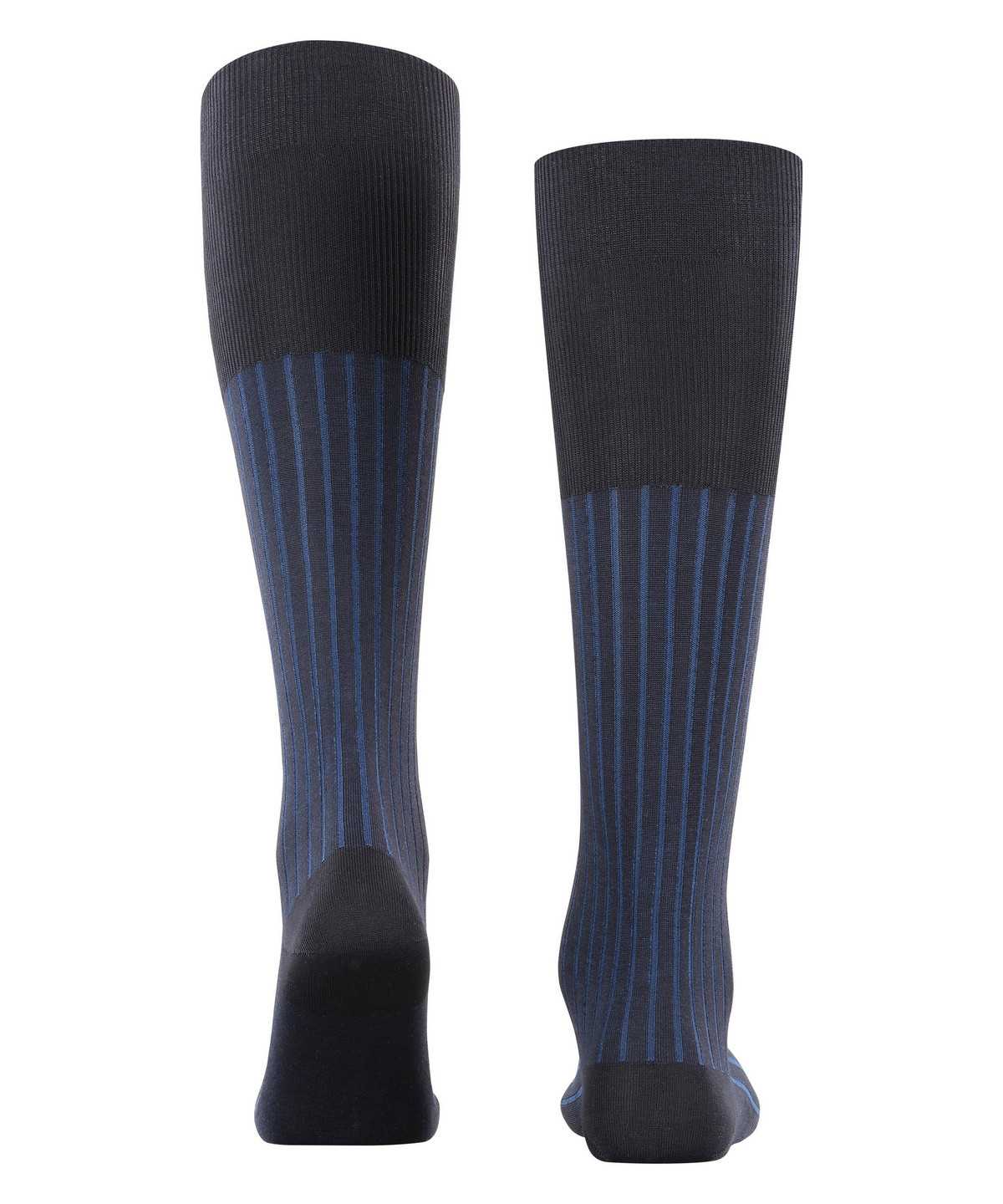 Skarpetki Falke Shadow Knee-high Socks Męskie Niebieskie | IUMCAL-096