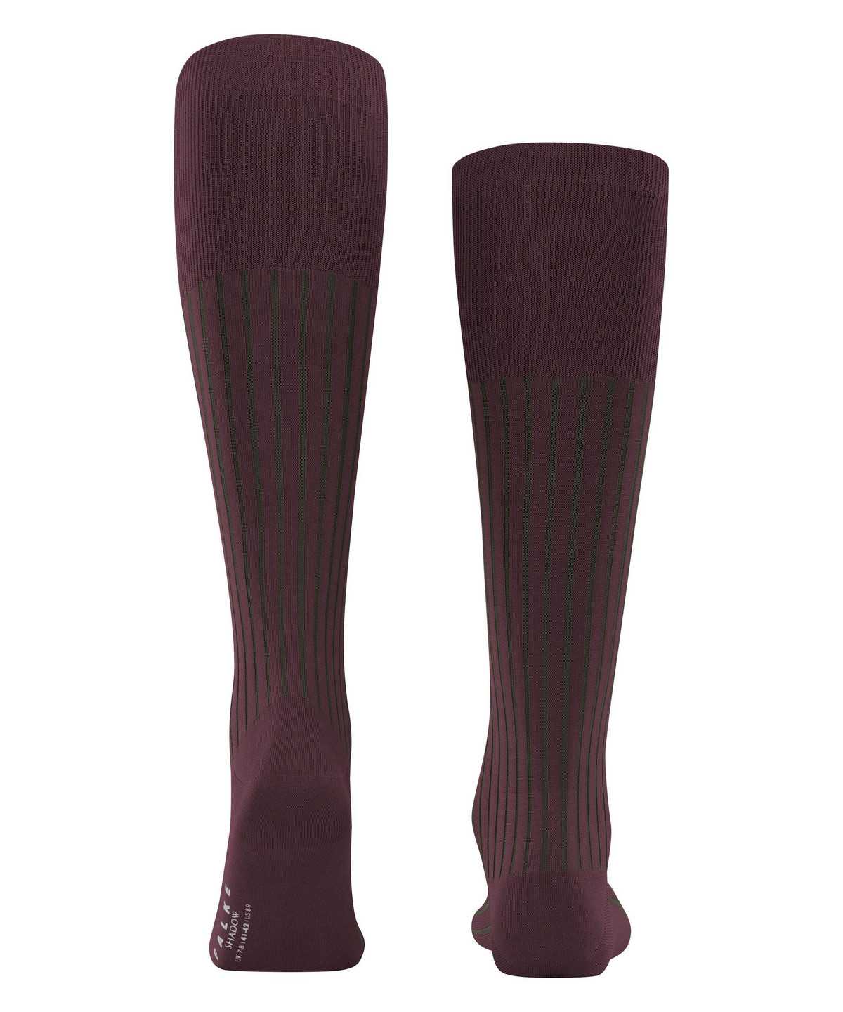 Skarpetki Falke Shadow Knee-high Socks Męskie Czerwone | WPRGFK-104