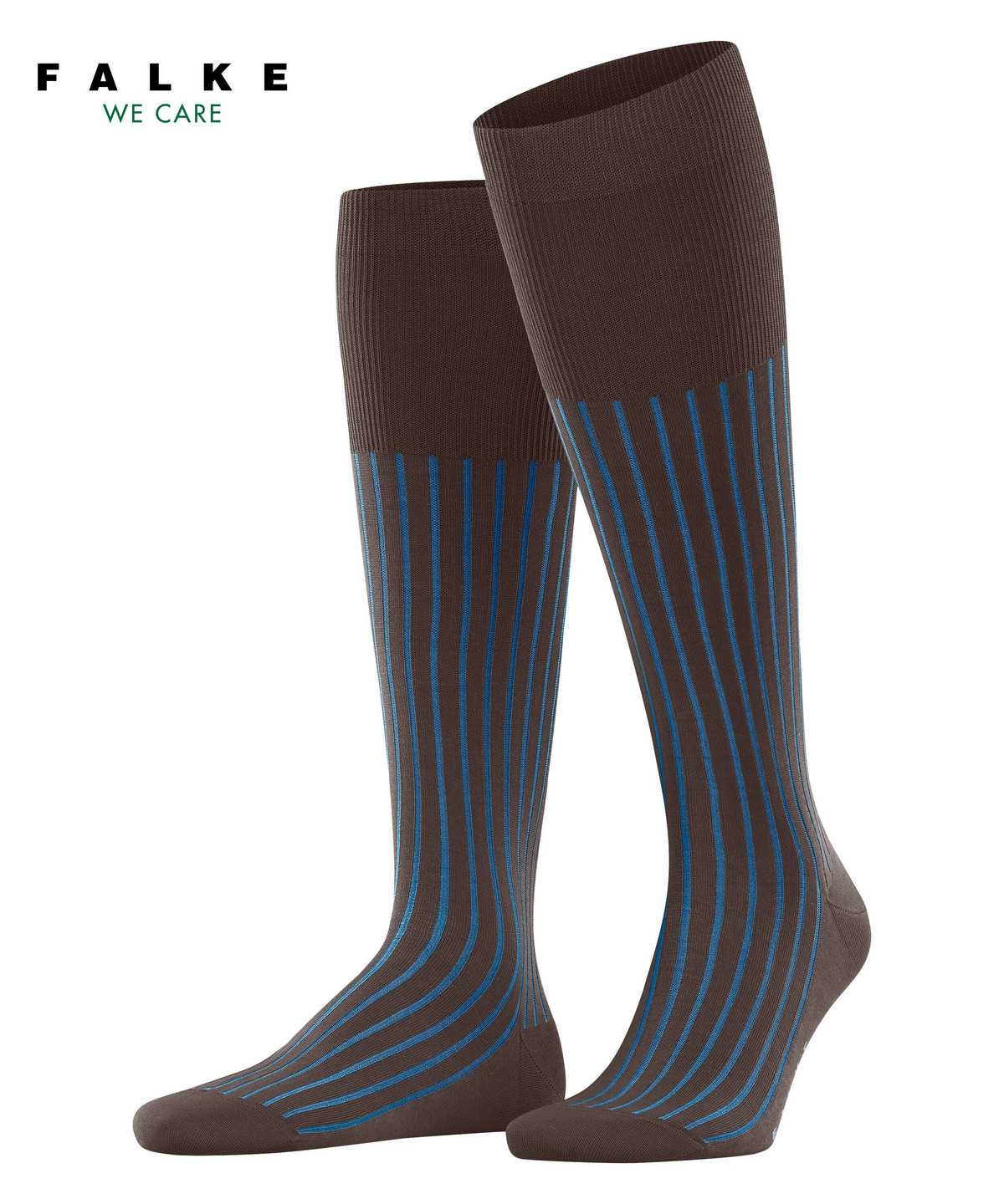 Skarpetki Falke Shadow Knee-high Socks Męskie Brązowe | GLUWIQ-591