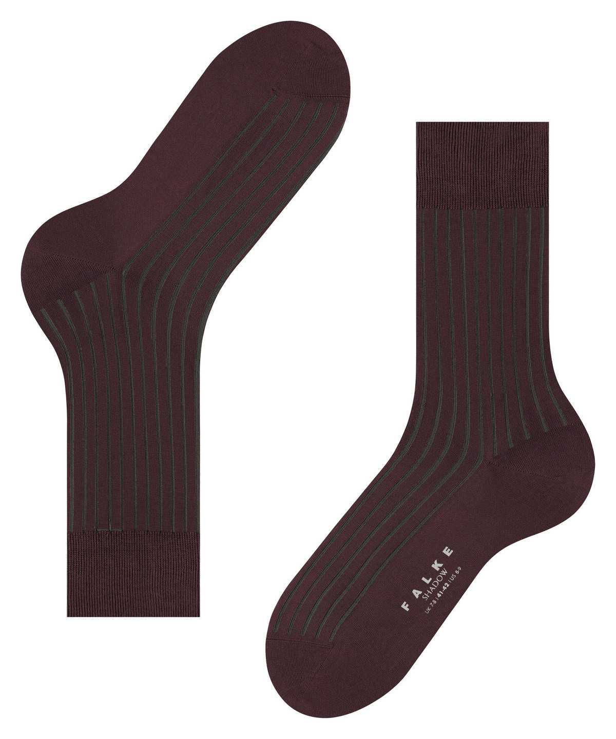 Skarpetki Falke Shadow Socks Męskie Czerwone | JVPDBS-509