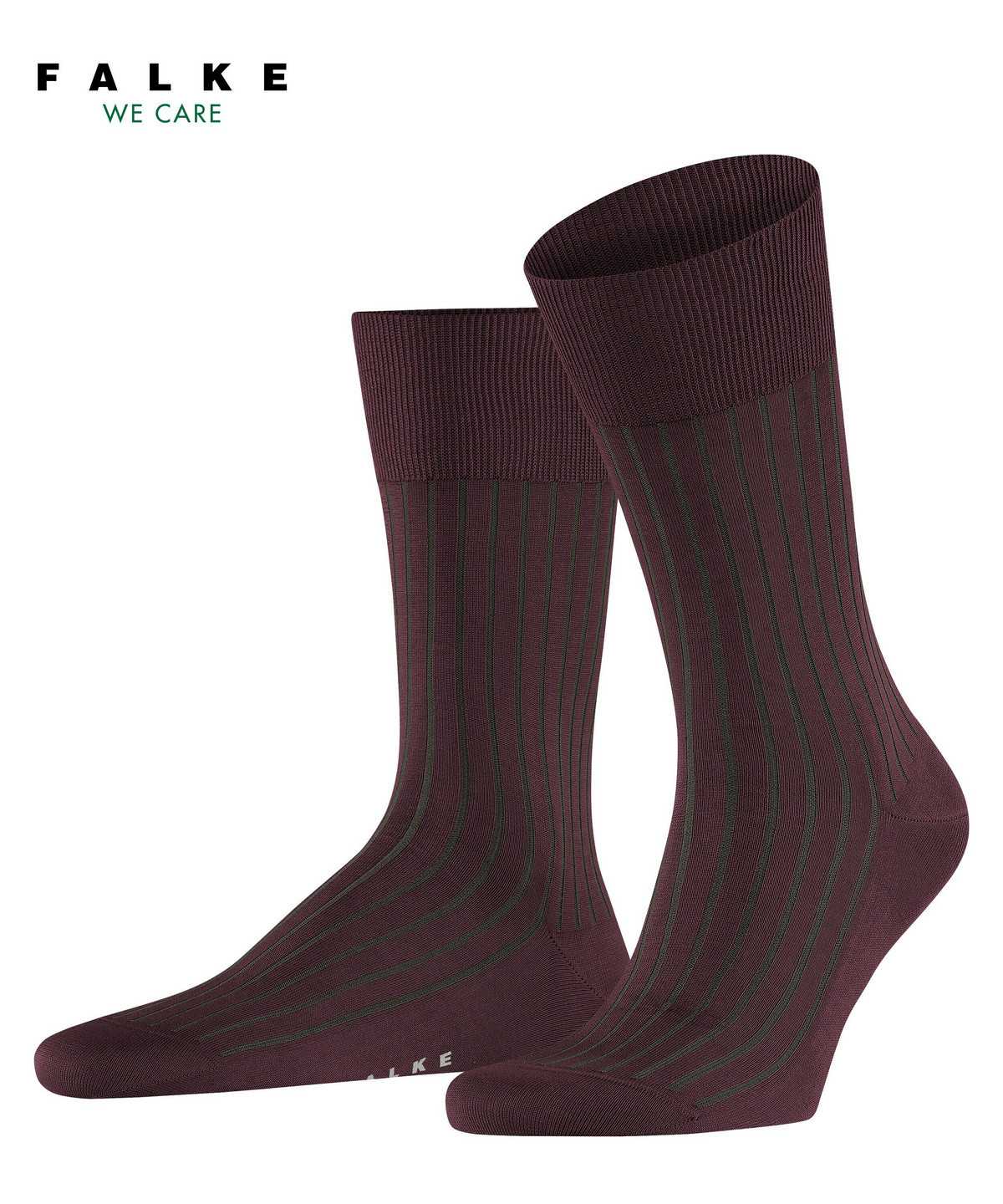 Skarpetki Falke Shadow Socks Męskie Czerwone | JVPDBS-509